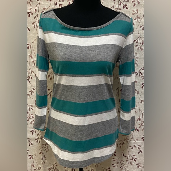Liz Claiborne Tops - Liz Claiborne - Striped Pullover Blouse